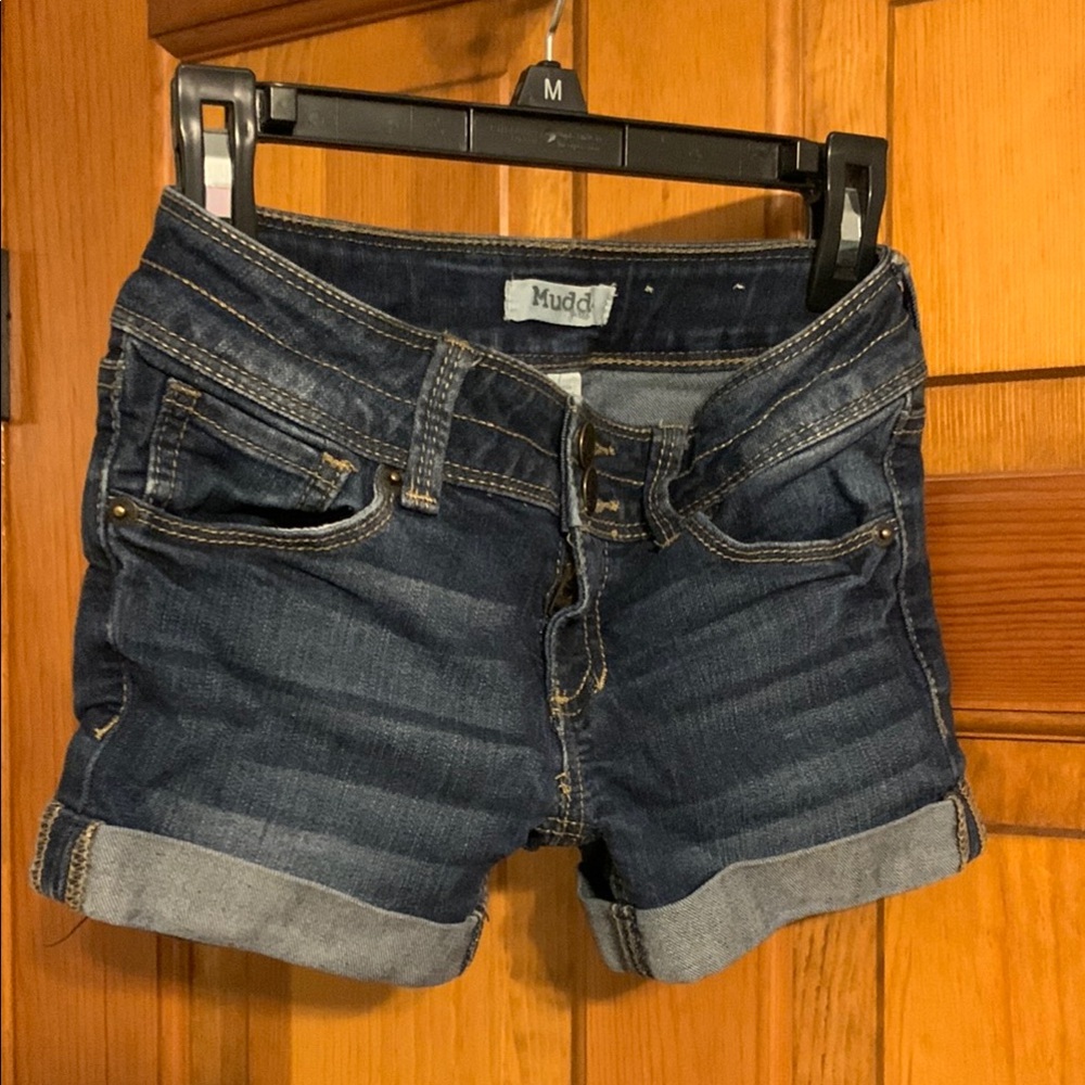 Mudd Blue Jean Shorts Classic Denim Style